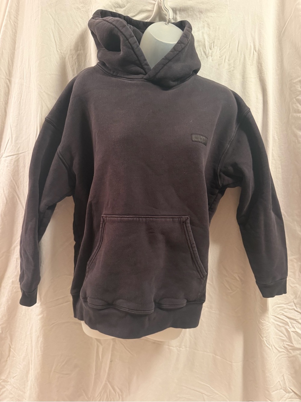 SET Active Men's Black Hooded Pullover Sweatshirt